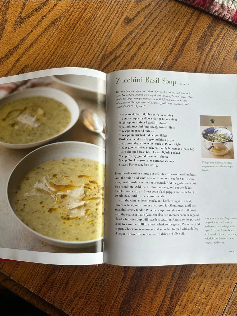 Make It Ahead - A Barefoot Contessa Cookbook (Red Hardcover)